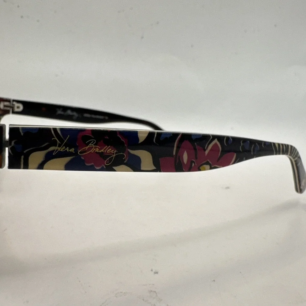 VERA BRADLEY AFRICAN VIOLET AVT RHEBA‎ CS HAVANA AUTHENTIC EYEGLASSES 55-16